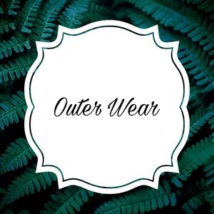 Outer Wear: Jackets, Coats, etc